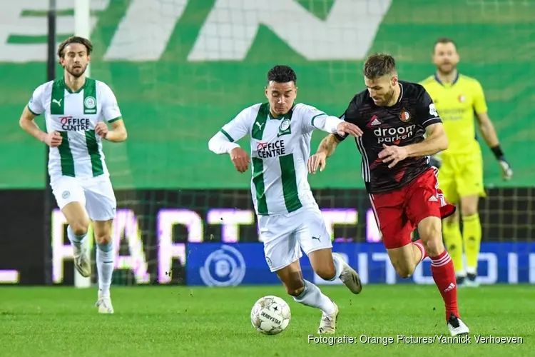 FC Groningen en Feyenoord komen niet tot scoren