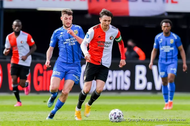 Feyenoord en Vitesse geven elkaar niets toe