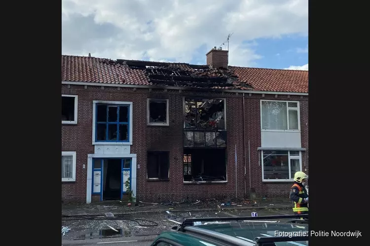 Woning Sassenheim verwoest na explosie en brand