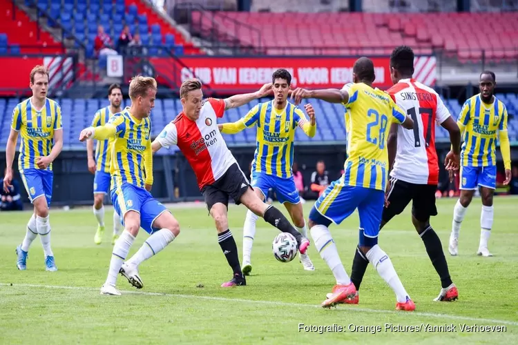 Feyenoord klopt RKC en kan zich richten op play-offs tegen Sparta