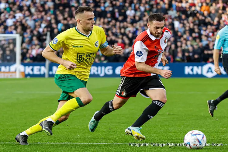 Feyenoord blijft op gelijkspel steken tegen Fortuna Sittard