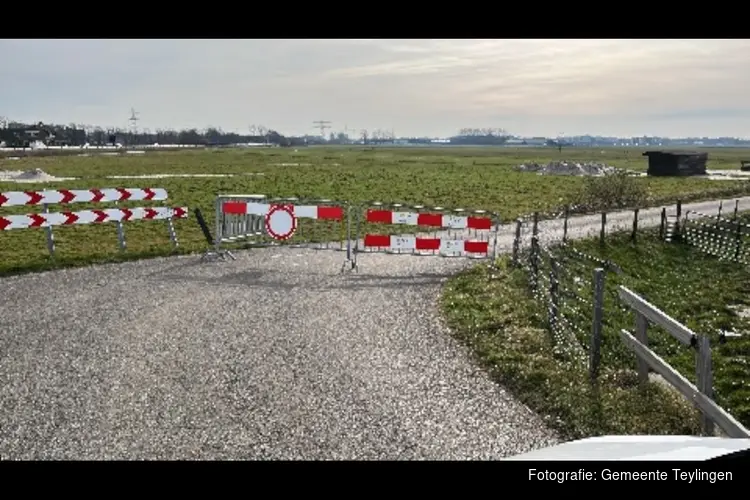 Afsluiting 1e Elsgeesterweg Voorhout